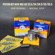 PISTON KIT SEHER SEKER NEW MIO XB SEMI DOME 53.5 54 55 PIN 15 IPP - BOYRENK