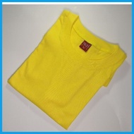 ◧ Yalex Plain Shirt Red Label Yellow GOLD/CANNARY