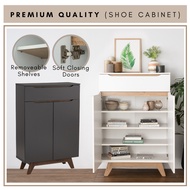Alora Furniture - MANDO 2 Door Shoe Cabinet / Storage Cabinet / Rak Kasut /Almari Kasut 鞋橱