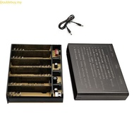 Doublebuy USB 5V for DC 9V 12V Output 6x 18650  UPS DIY  Box for Router Cellphone Tablet Modem CCTV 