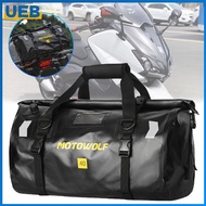 【Vktech】Motorcycle Waterproof Tail Bag Back Seat Bags 40L Rear Seat Bag Pack Travel Outdoor Dry Lugg