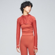 不可退換 /涼感抗UV防曬極短外套(女)-茶紅