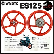 [100% ORI] WMOTO ES125 SPORT RIM [ ORANGE ] OREN DEPAN BELAKANG FRONT REAR ORIGINAL WMOTO