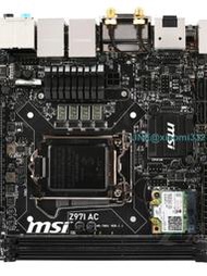 庫存沒上過機 MSI微星 Z97I AC 1150 主板 mini-itx 小板 wifi