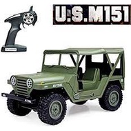 RC jeep 2.4Ghz Radio Control 1/14 U.S M151 Jeep Military Truck 4x4 Off-Road Truck Green