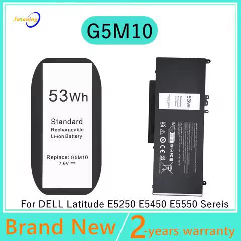 7V69Y TXF9M 79VRK 07V69Y Laptop battery For Dell Latitude E5450 E5550 E5250 G5M10 7.6V 53Wh