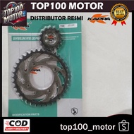 KAPPA BRAND FRONT REAR GEAR JUPITER Z. GEAR PRESS YAMAHA VEGA R. FIZR. CRYPTON CRYPTON CRYPTON