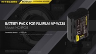 (ของแท้ส่งด่วน) แบต Nitecore W235 for FUJI XT4, XT5 , GFX100s battery nitecore nc-bp003 สำหรับกล้องฟูจิ x-t4 x-t5 gfx100s gfx50sii np-w235 fx3 fujifilm แบตแท้