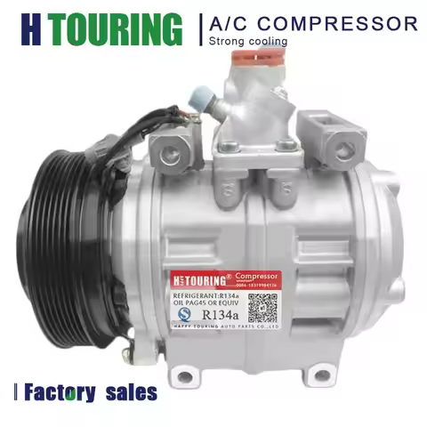 AC Compressor For TOYOTA COASTER BUS 24V 12V 10P30C 8832036530 88320-36530 447220-1030 447170-3340 8