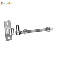 [Predolo] Universal Metal Gate Hinge Stainless Steel J Bolt Eye Plate for Driveway Farm Fence Instal