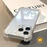 Shockproof Clear Case For Samsung Galaxy S25 Plus Ultra S25+ A36 A16 A06 M35 M55 F55 C55 F15 M15 A55