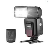 Godox TT520ⅡUniversal On-Camera Flash Electronic Speedlite + AT-16 2.4G Wireless Trigger Transmitter