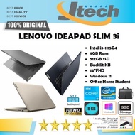 [Laptop] Lenovo Ideapad Slim 3 - I3-1115G4 - 8Gb - 512Gb Ssd - Backlit