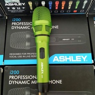 Mic kabel Ashley i200 original ashley mic vocal - Hitam