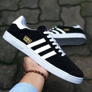 PUTIH HITAM Adidas Gazelle Shoes Black White Black White School Work College Gifts Men's Casual Gifts