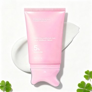 PDRN Collagen Gua Sha Neck Cream 90g ครีมบำรุงผิวคอ มีหัวกัวซาในตัว สูตรผสม PDRN และคอลลาเจน Volufil