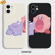 Star Kirby Couple Phone Case iPhone13 Apple 12pro Protective All-Inclusive Lens Silicone Soft iphone 6 6S 11 7 8 XR XS Plus 12mini