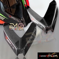 Kabon Cover Air Ram ZX25R ZX 25 R ZX 25R Carbon Kevlar Doff Matte Airam Airscoop ZX6R Original