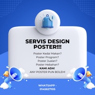 Design Poster | Design Menu | Design Iklan | Design Hebahan | Design Program