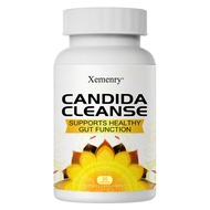 Thực phẩm bổ sung làm sạch Candida - Hỗ trợ đường ruột và đại tràng (30/60/120 viên nang) - Dành cho