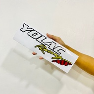 YOLAC Sticker Decals Cutout Vinyl waterproof