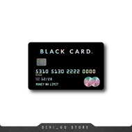 AMERICAN EXPRESS Stiker Kartu Atm Garskin Skin Card Custom American Express | Black Card | Dubai Fir