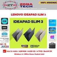 LAPTOP LENOVO IDEAPAD SLIM 3 - i3-1115G4 - 8GB - 512GB SSD - BACKLIT