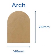 2mm aryclic Blank A5 Saiz Hantaranfor decoration box use art use(NO WORD)