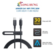 USB Type-C to iP Cable Anker 541 MFI TPE 30W 0.9m A80A1/1.8m A80A2 - Genuine product