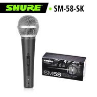 ไมคโครโฟน SHURE SM58 แท้ 100% ไมคโครโฟนแบบมีสาย ไมค์ร้องเพลง ไมค์คาราโอเกะ ไมค์คาราโอเกะ ไมโครโฟนเว