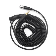 6.35mm Big Three-Core Stereo Spring Headphone Cable Suitable for AKG Q701 Q702 712 K240 DT700 DT900