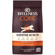 Wellness CORE Digestive Health Dog Chicken &amp; Brown Rice Adult Dry Food (4lb, 24lb)