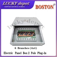 BOSTON / AMERICAN  ELECTRIC PANEL BOX 2 POLE PLUG IN (2 /4 /6 /8 /10 BRANCHES)