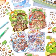 MiniScape 3D – Landscape Sticker Set Interactive Painting Sticker Bringing MiniScape 3D to reduce st