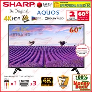 Sharp 4K UHD LED TV (60”) 4TC60CH1X 60" inch UHD TV