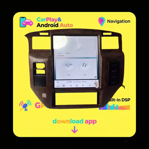GZ12.1inch Touch Screen Android For Nissan Patrol V5 Y61 2004-2021Car DVD Auto Radio Stereo Multimed