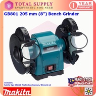 GB801 MAKITA 205 mm (8") Bench Grinder 801 GRINDING SANDING
