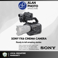 Sony FX6 Cinema Line Full-frame camera Body ILME-FX6V I Sony Singapore Warranty