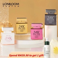 [MALAYSIA STOCK]LONKOOM 24K Perfume 100mL EDP tahan lama Parfum Halal Minyak Wangi Gift Set Unisex