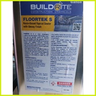 ♒ ✆ ◹ Buildrite Floortek S Resin Based Sealer 4Liters/Gallon
