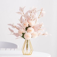 [48H Shipping] 1.2Ten Thousand People Collection Artificial Flower Peony Rose Flower Bouquet Fake Fl