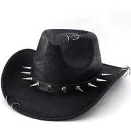 Black Cowboy Hat Set Western Tough Guy Cowboy Part Black Cowboy Hat Set Western Tough Guy Cowboy Par