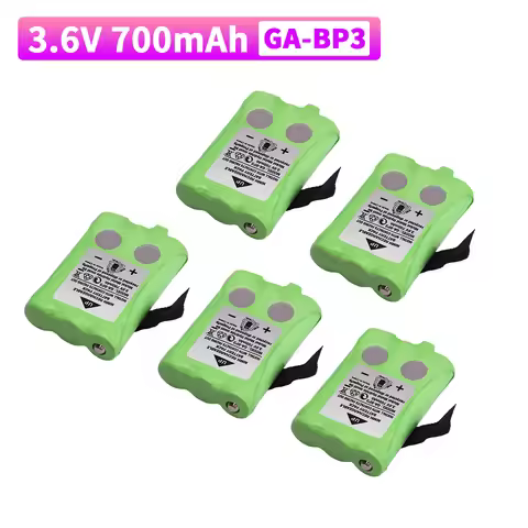 3.6V GA-BP3 700mAh Battery 1-10pcs Pack for Cobra PR145/150 /155G Walkie-Talkie 2-Way Radios NiMH Ba