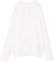 Sanai Swimsuit Paradise 55-53-5-1132 Single-Piece Top, UPF 50+ Unisex Rush Hoodie, white, Small