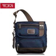 original TUMI New Ballistic Nylon 222306 Men's Business Casual Shoulder Messenger Bag Waterproof Wear-resistant Small Bag 2024 imported NEW