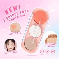 SANIYE DYNASTY - 3 Colors Face Powder Palette