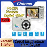 【COD】Optoma Kamera Digital Pocket CAM 48MP 8X1080P Digicam Kamera Murah Digital Camera Mini Kamera R