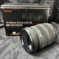 Sigma 18-200mm F3.5-6.3 DC OS Lens