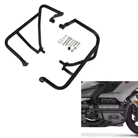 Motorcycle Engine Guard Crash Bar Fit For Honda Goldwing GL1800 F6C F6B Bagger 2018-2024 19