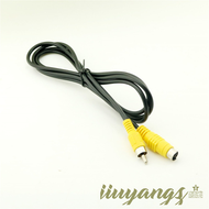 [jiuy] 1pc 4-PIN S-Video Mini DIN Male TO COMPOSITE RCA Male Video AV Cable Adapter 5ft